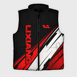 Мужской жилет Lixiang - красная абстракция