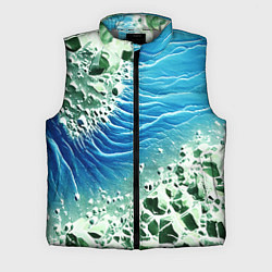 Мужской жилет Берег и синие волны