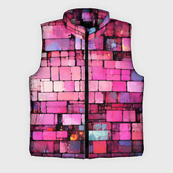 Мужской жилет Pink bricks