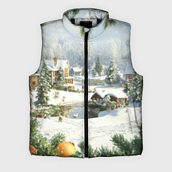 Мужской жилет Рождественская атмосфсра
