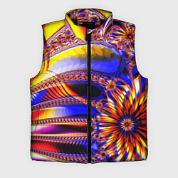 Мужской жилет Психоделика стекло