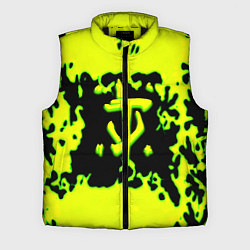 Мужской жилет Doom кислотное лого краски, цвет: 3D-черный