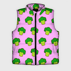 Мужской жилет Фиолетовый брокколи