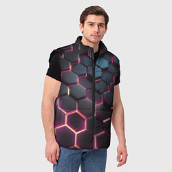 Мужской жилет Киберсоты, цвет: 3D-черный — фото 2