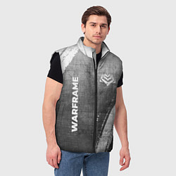 Мужской жилет Warframe - grey gradient вертикально, цвет: 3D-черный — фото 2