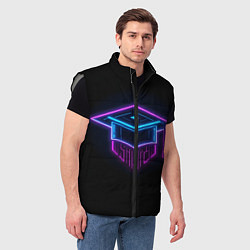 Мужской жилет Неоновый магистр, цвет: 3D-светло-серый — фото 2