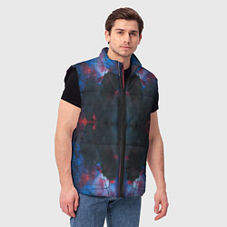 Мужской жилет Космическая паутина, цвет: 3D-черный — фото 2