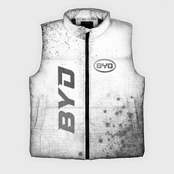 Мужской жилет BYD - white gradient вертикально