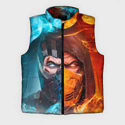 Мужской жилет Mortal Kombat - Саб-зиро и Скорпион