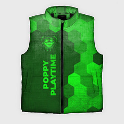 Мужской жилет Poppy Playtime - green gradient по-вертикали, цвет: 3D-черный