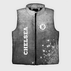 Мужской жилет Chelsea - grey gradient вертикально, цвет: 3D-черный