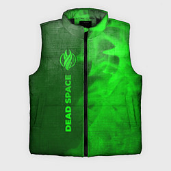 Мужской жилет Dead Space - green gradient по-вертикали