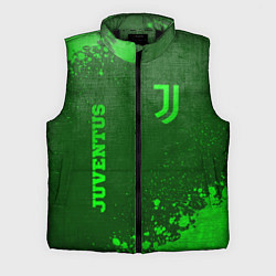Мужской жилет Juventus - green gradient вертикально, цвет: 3D-черный