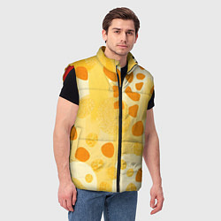 Мужской жилет Солнечные пятна жирафа, цвет: 3D-красный — фото 2