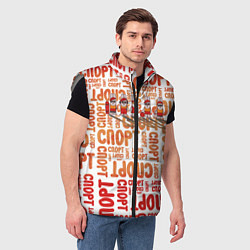 Мужской жилет КролСпорт, цвет: 3D-светло-серый — фото 2