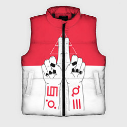 Мужской жилет 30 Seconds to Mars poster, цвет: 3D-черный