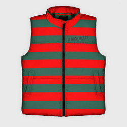 Мужской жилет Полоски Фредди Крюгера, цвет: 3D-черный
