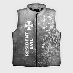 Мужской жилет Resident Evil - grey gradient по-вертикали, цвет: 3D-черный
