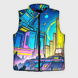 Мужской жилет Космический город