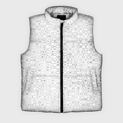 Мужской жилет Белый с абстрактным узором