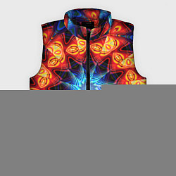Мужской жилет Фрактальная узорная абстракция