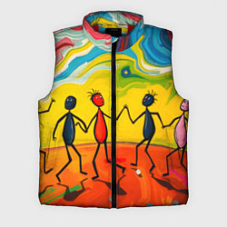 Мужской жилет Дружба человечков