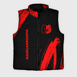 Мужской жилет Danganronpa - red gradient вертикально