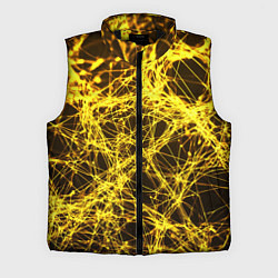 Мужской жилет Золотые нити текстура