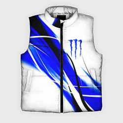 Мужской жилет Monster energy линии абстракции