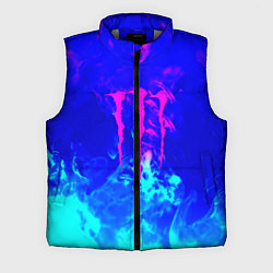 Мужской жилет Monster energy дым неоновый