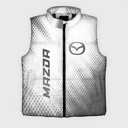 Мужской жилет Mazda - white gradient вертикально, цвет: 3D-черный