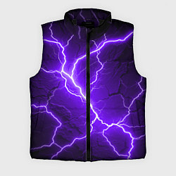 Мужской жилет Color purple black