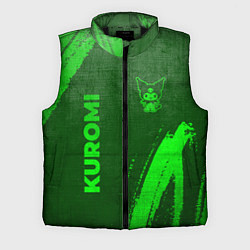 Мужской жилет Kuromi - green gradient вертикально