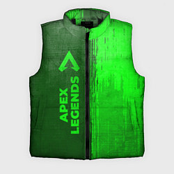 Мужской жилет Apex Legends - green gradient по-вертикали, цвет: 3D-черный