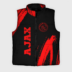 Мужской жилет Ajax - red gradient вертикально