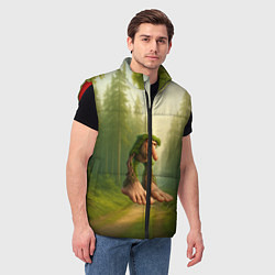 Мужской жилет Патапим мем, цвет: 3D-красный — фото 2