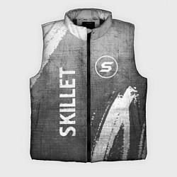 Мужской жилет Skillet - grey gradient вертикально, цвет: 3D-черный