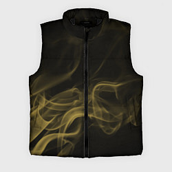 Мужской жилет Color smoke yellow, цвет: 3D-черный