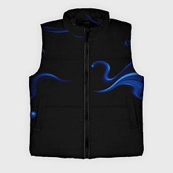 Мужской жилет Color blue abstraction
