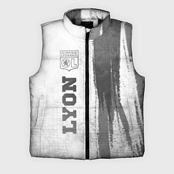 Мужской жилет Lyon - white gradient по-вертикали
