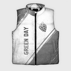 Мужской жилет Green Day - white gradient вертикально