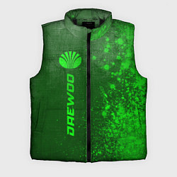 Мужской жилет Daewoo - green gradient по-вертикали, цвет: 3D-черный