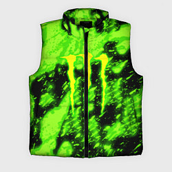 Мужской жилет Monster energy кислотное лого