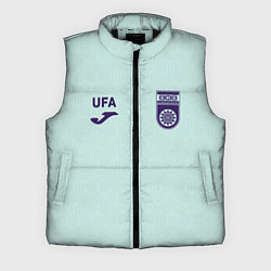 Мужской жилет Фк Уфа - мятный цвет и текстура
