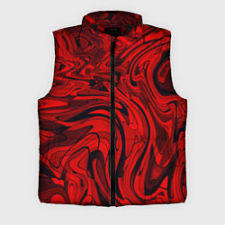 Мужской жилет Красный смешение пластика, цвет: 3D-черный