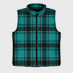 Мужской жилет Checkered dark blue