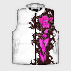 Мужской жилет Your demon neon sexy anime girl cyberpunk tattoo, цвет: 3D-черный