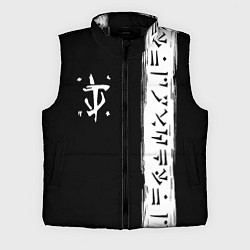 Мужской жилет Doom символы марса, цвет: 3D-черный