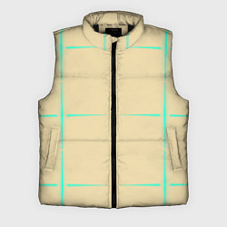 Мужской жилет Color beige green stripes