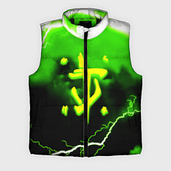 Мужской жилет Doom шторм кислотное лого, цвет: 3D-черный